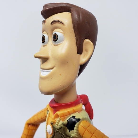 Disney Pixar Toy Story Buzz Lightyear Woody Toy Figures Set of 2 - Picture 13 of 16